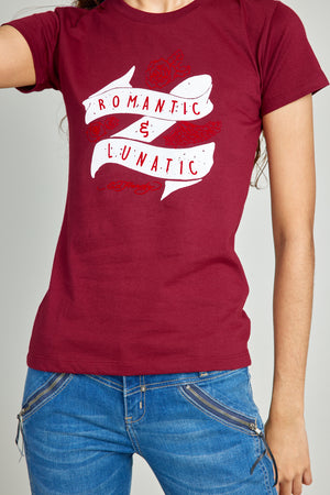 Romantic & Lunatic Round Neck Tee