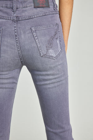 Gray Ed Hardy Jeans