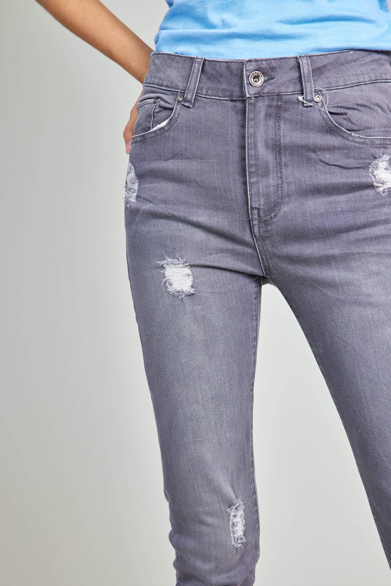 Gray Ed Hardy Jeans