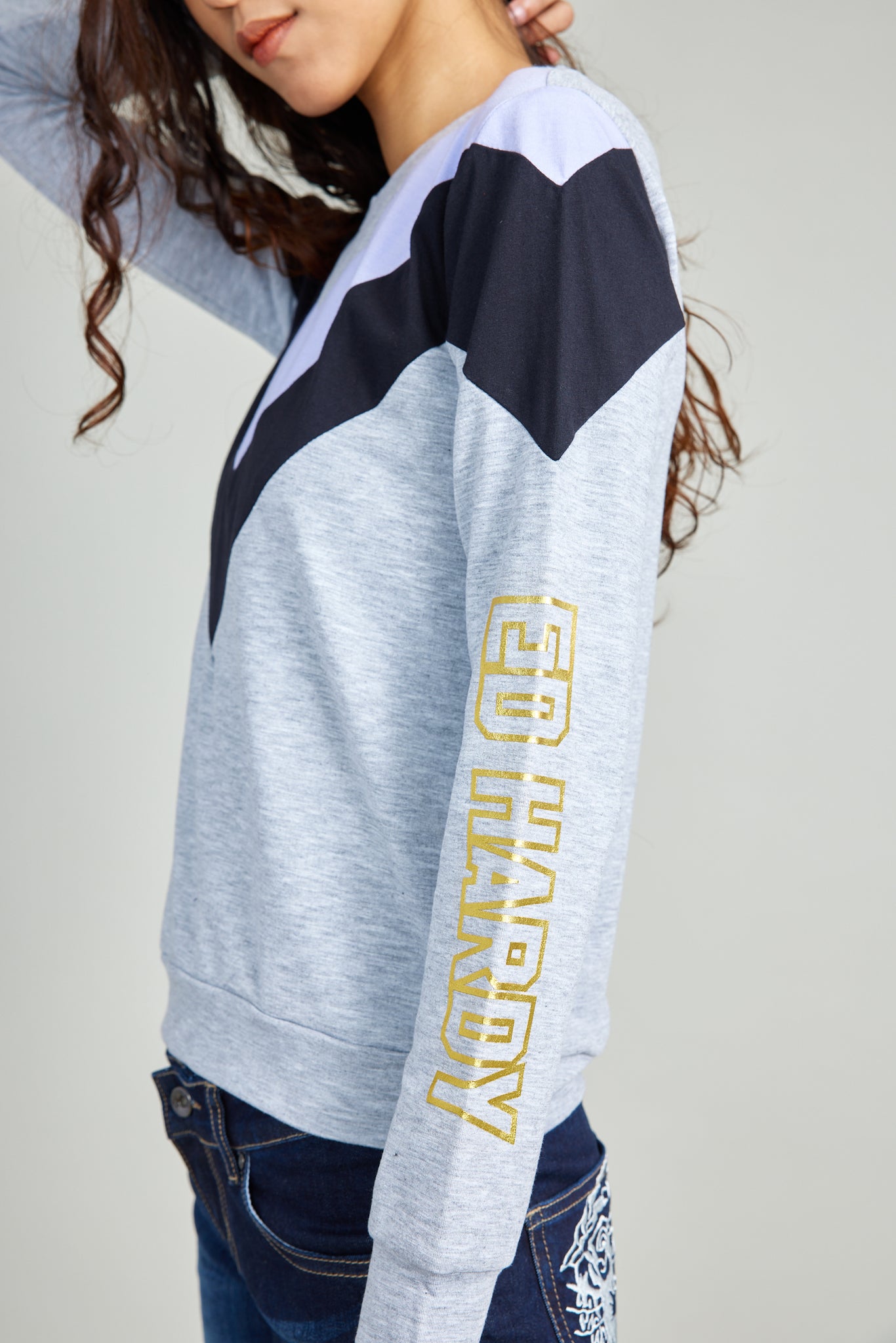 Gray Freedom Sweat Shirt